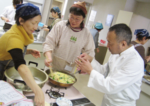 料理教室風景